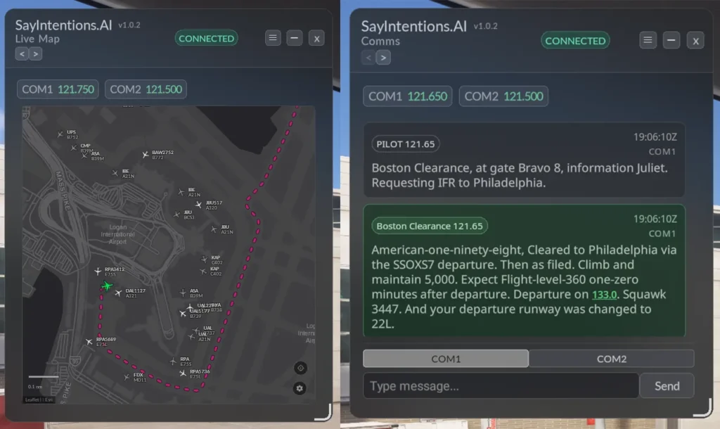 SayIntentions.AI anuncia widget Flow Pro para MSFS — imagem oficial da notícia FlySimBR