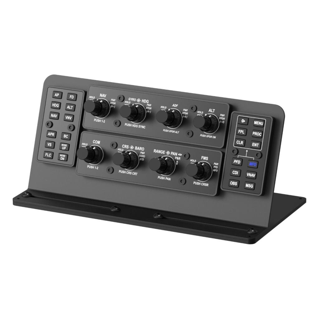Conjunto rotAIR e pulsAIR para controle IFR em simuladores de voo