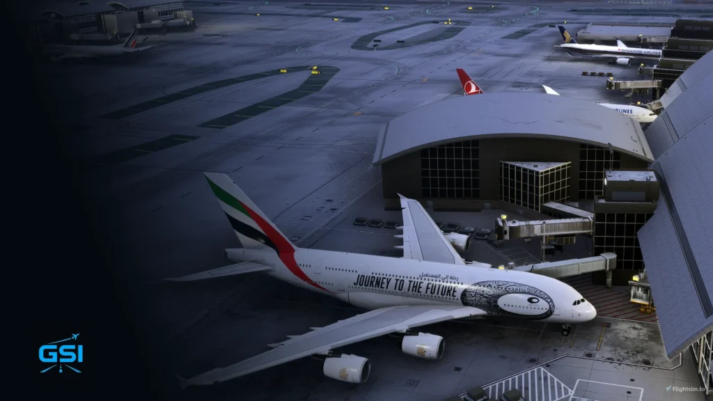 GateStaticInjector promete vida aos aeroportos VATSIM — imagem complementar FlySimBR