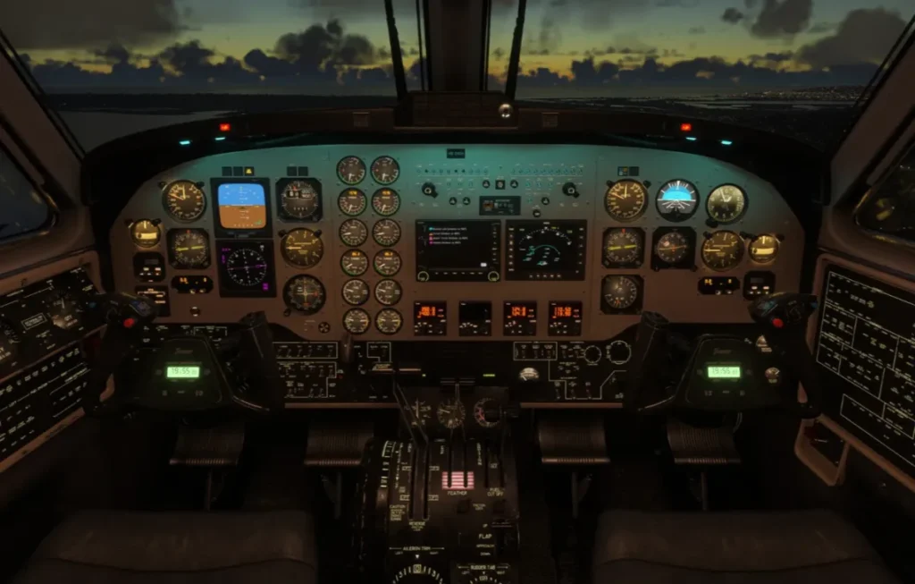 Carenado leva o King Air B200 ao MSFS 2020 — imagem complementar FlySimBR
