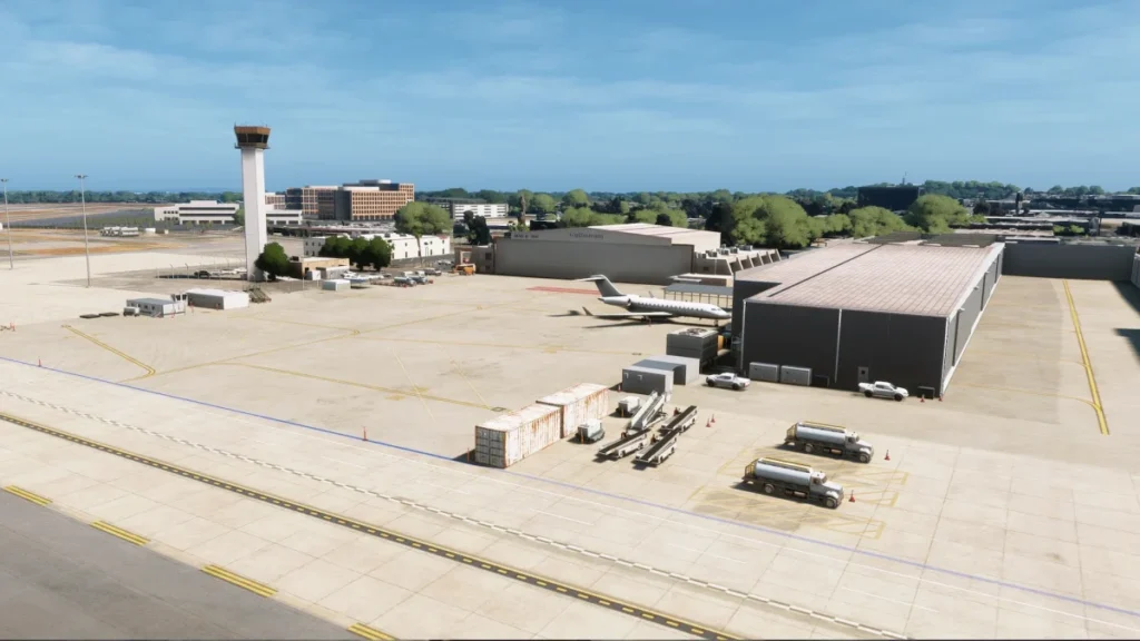 XWind anuncia Long Beach KLGB para MSFS 2024 — imagem oficial da notícia FlySimBR