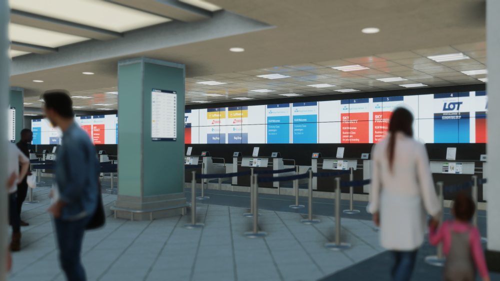 Aproximação e entorno de London City Airport (EGLC) no MSFS 2024