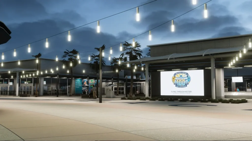 XWind anuncia Long Beach KLGB para MSFS 2024 — imagem oficial da notícia FlySimBR