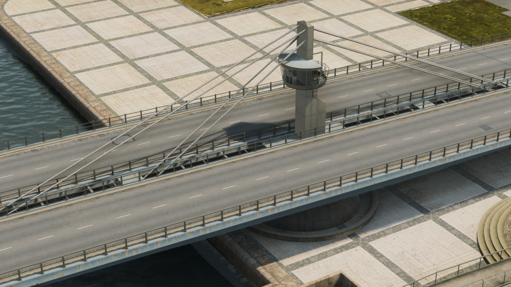 Imagem oficial do cenário London City Airport (EGLC) da iniBuilds para MSFS 2024