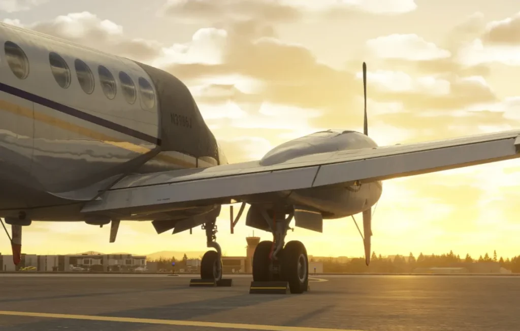 Carenado leva o King Air B200 ao MSFS 2020 — imagem complementar FlySimBR