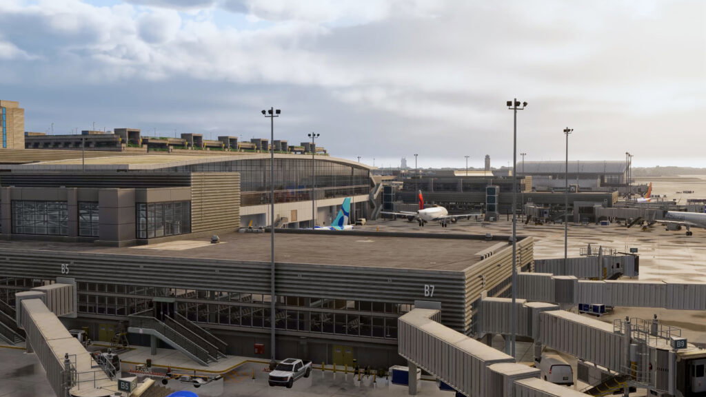 MK Studios lança KFLL para MSFS 2024 — imagem oficial da notícia FlySimBR