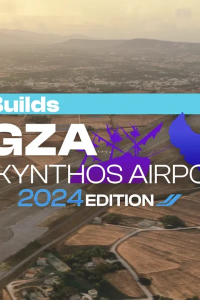 Aeroporto Zakynthos LGZA anunciado pela iniBuilds para MSFS 2024