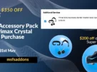 Pimax Crystal com bundle gratuito de acessórios para simulação em VR