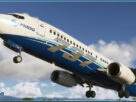 PMDG 737-800 para Microsoft Flight Simulator 2024 em voo