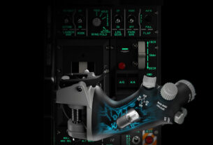 WINCTRL ViperAce Throttle Grip Metal 2.0 para simuladores de voo