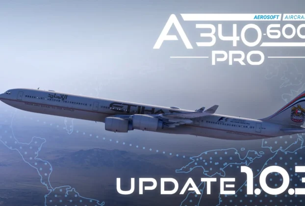 Aerosoft ToLiss A340-600 Pro no Microsoft Flight Simulator 2024