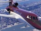 Contrail FA50 para Microsoft Flight Simulator em voo