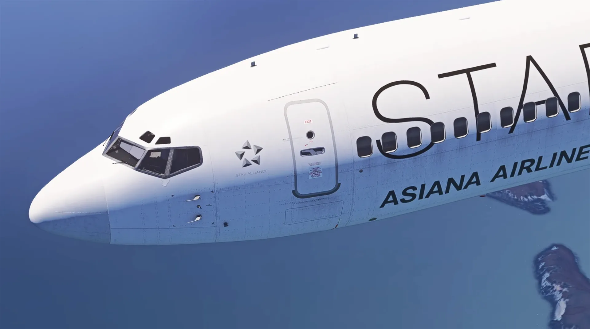 CSS 737-300 e 737-400 em prévia oficial para Microsoft Flight Simulator