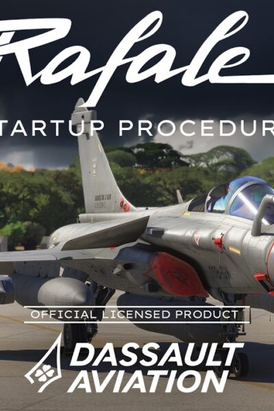 Dassault Rafale da AzurPoly no MSFS 2024