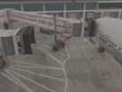 GSX Pro demonstrando múltiplas jetways conectadas a uma aeronave widebody no Microsoft Flight Simulator