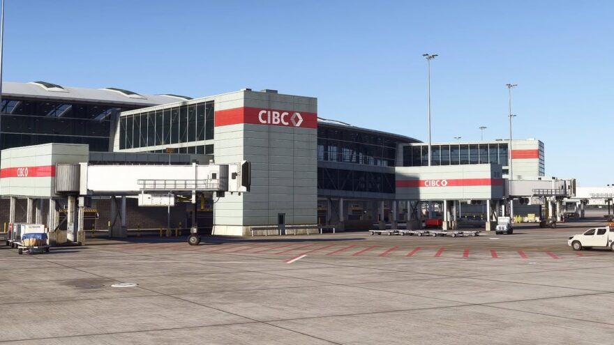 FlyTampa atualiza Toronto CYYZ para versão 1.5 — imagem oficial do produto ou addon