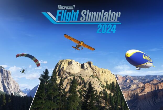 Trailer oficial do Microsoft Flight Simulator 2024 World Update 22 com parques nacionais dos EUA.
