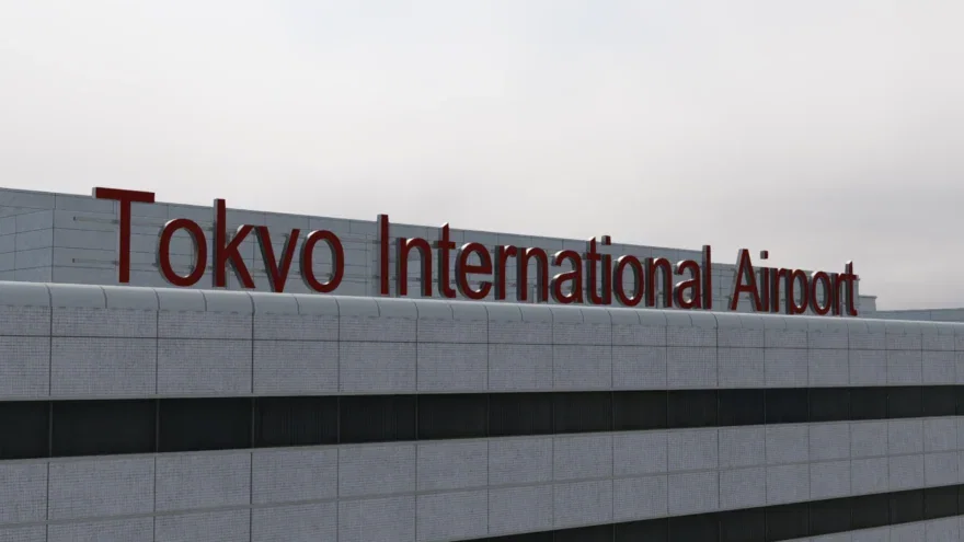 Prévia do cenário Tokyo Haneda RJTT da Axonos para X-Plane 12