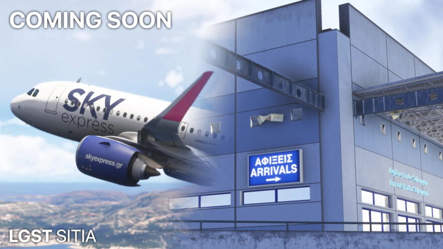 Sitia Airport da MM Simulations no Microsoft Flight Simulator