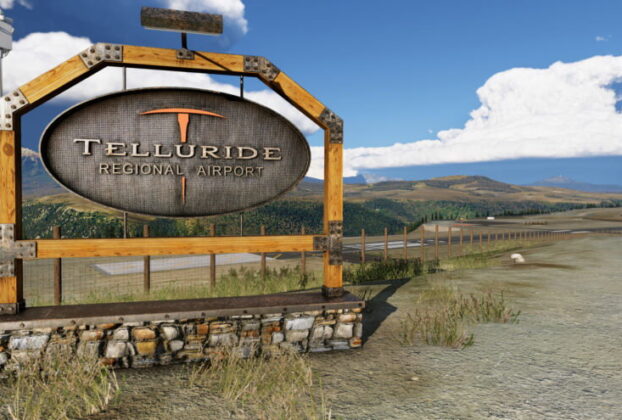 X-Codr Telluride V2 para X-Plane 12 em prévia do aeroporto KTEX