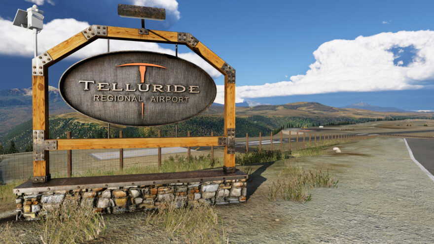 X-Codr Telluride V2 para X-Plane 12 em prévia do aeroporto KTEX