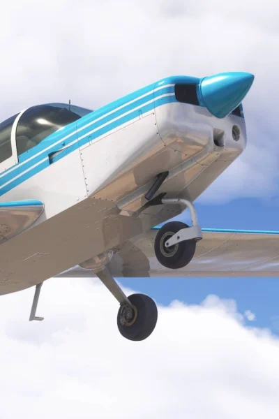 Grumman AA-5 da Bluesky Hangar no Microsoft Flight Simulator