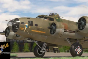 Aeroplane Heaven mostra novo B-17F Memphis Belle
