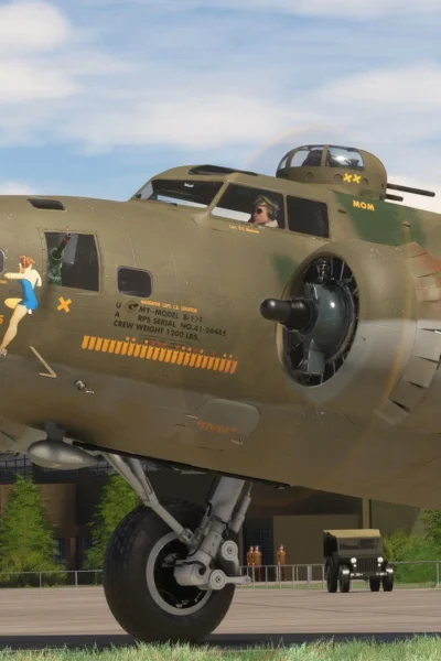 Aeroplane Heaven mostra novo B-17F Memphis Belle