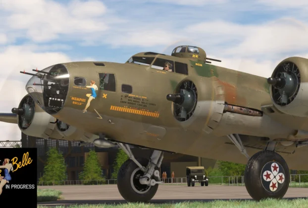 Aeroplane Heaven mostra novo B-17F Memphis Belle