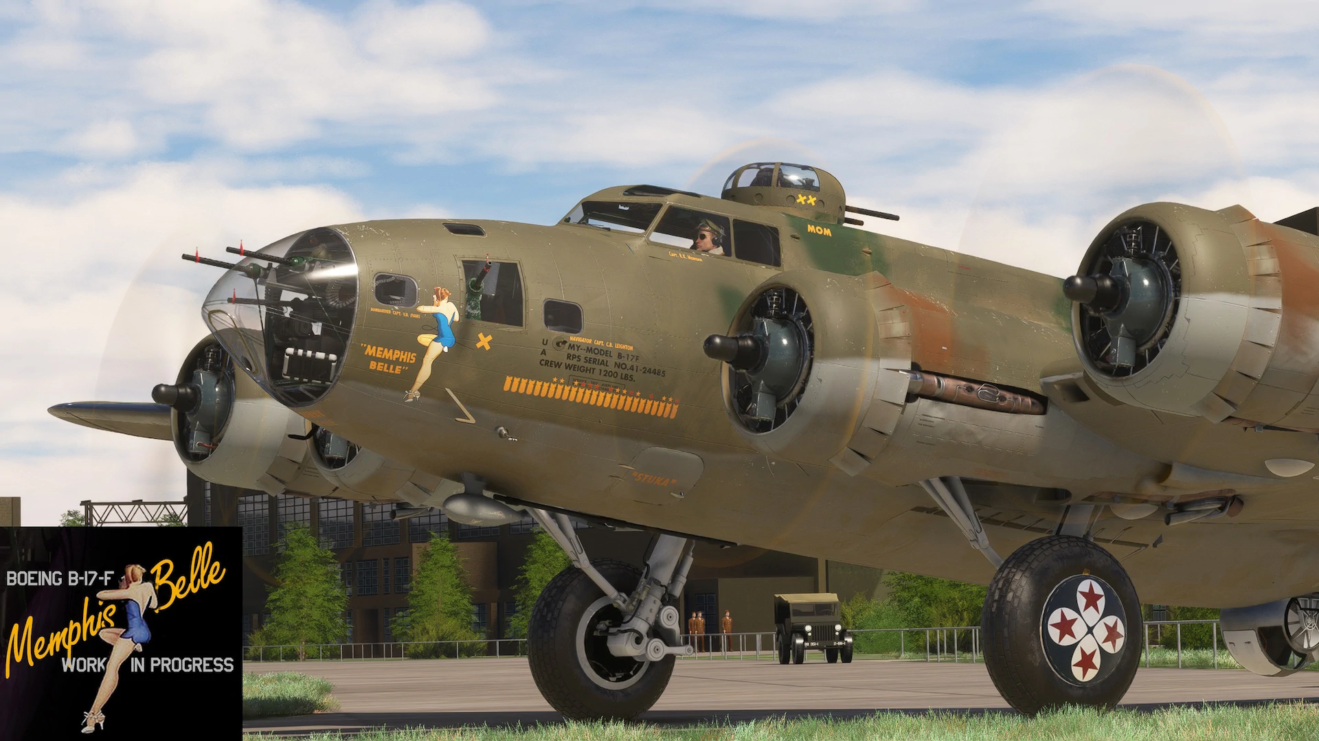 Aeroplane Heaven mostra novo B-17F Memphis Belle