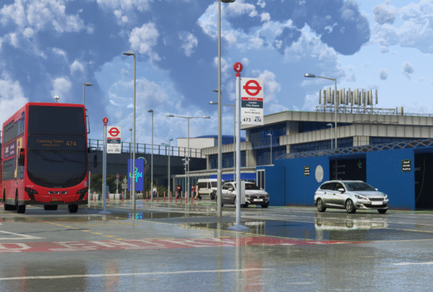 London City Airport (EGLC) no Microsoft Flight Simulator 2024 pela iniBuilds.