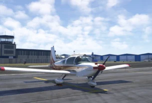Bluesky Hangar lança família Grumman AA-5 no MSFS — imagem oficial do produto ou addon