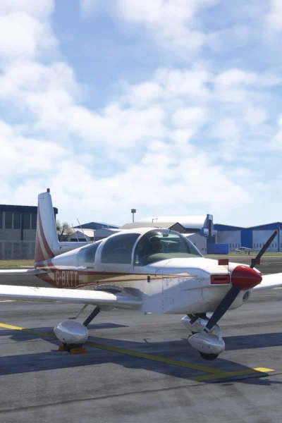 Bluesky Hangar lança família Grumman AA-5 no MSFS — imagem oficial do produto ou addon