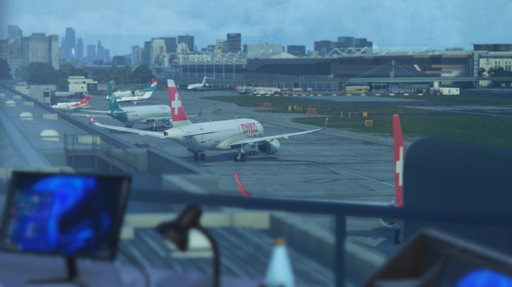 Imagem de divulgação da iniBuilds sobre as novidades de cenários e recursos para Microsoft Flight Simulator 2024.