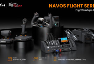 PXN NAVOS Flight Series para simuladores de voo