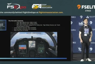 Miltech mostra U-2 no FSExpo e provoca Dash 8 — imagem oficial do produto ou addon