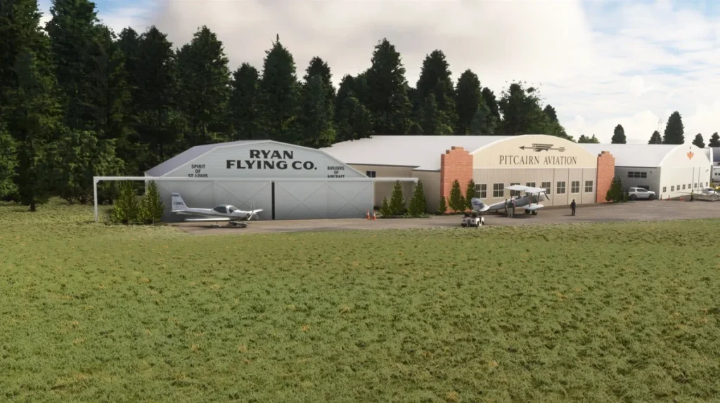 UK2000 anuncia Oshkosh Wittman para MSFS — imagem oficial do produto ou addon