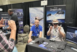 Pimax linha de headsets VR para simuladores de voo