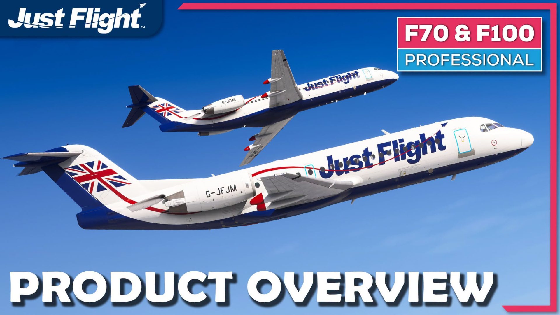 Just Flight Fokker F70 e F100 Professional para MSFS