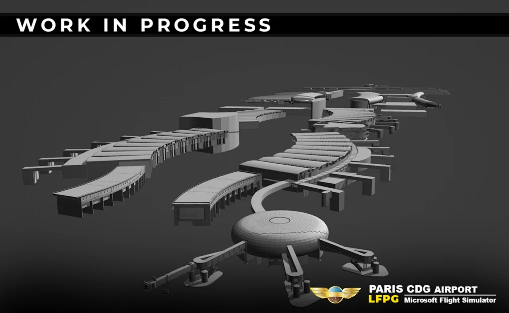 PESIM Paris Charles de Gaulle LFPG para MSFS 2024