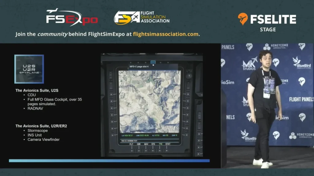 Miltech mostra U-2 no FSExpo e provoca Dash 8 — imagem oficial do produto ou addon