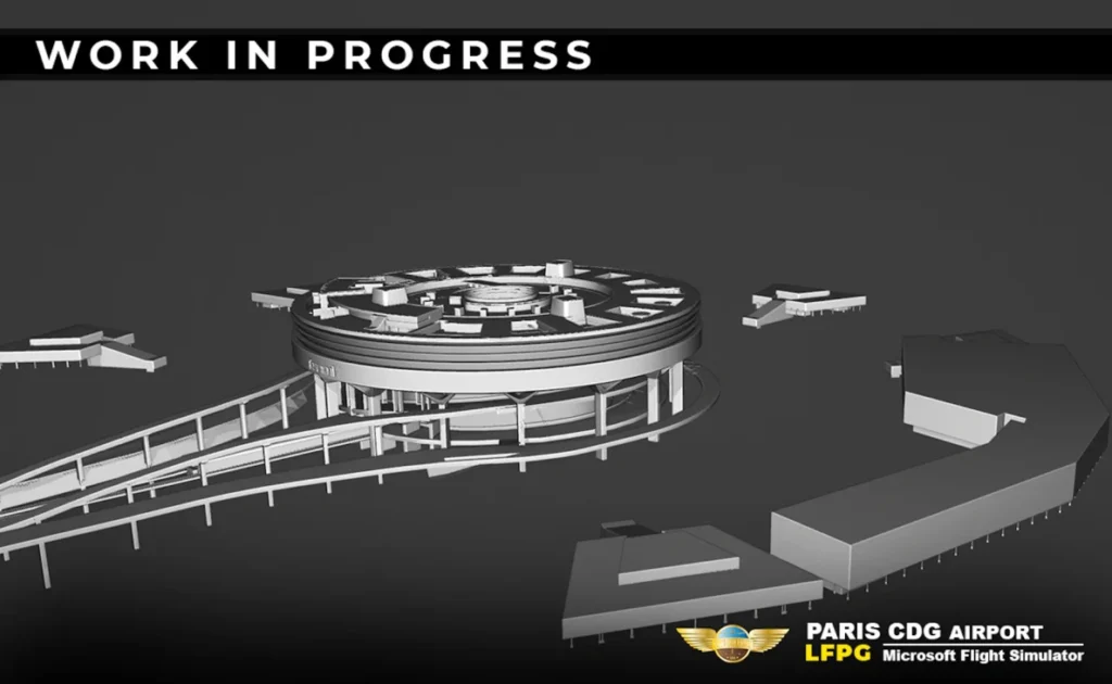 PESIM Paris Charles de Gaulle LFPG para MSFS 2024