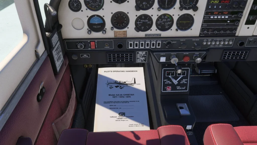 Bluesky Hangar lança família Grumman AA-5 no MSFS — imagem oficial do produto ou addon