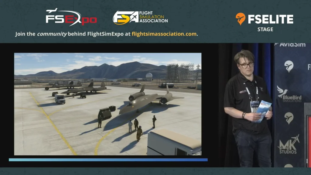 Miltech mostra U-2 no FSExpo e provoca Dash 8 — imagem oficial do produto ou addon