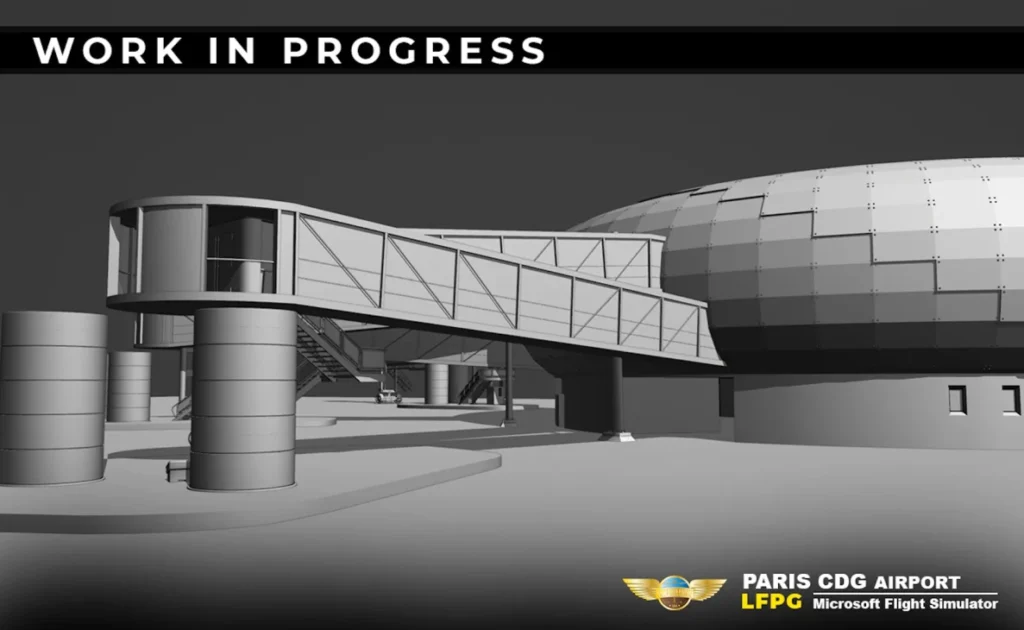 PESIM Paris Charles de Gaulle LFPG para MSFS 2024