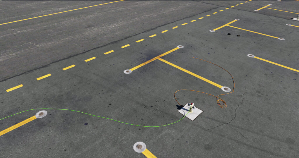 Mesh de terreno e relevo ao redor de KTEX Telluride V2
