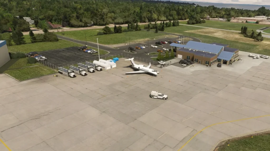 UK2000 anuncia Oshkosh Wittman para MSFS — imagem oficial do produto ou addon