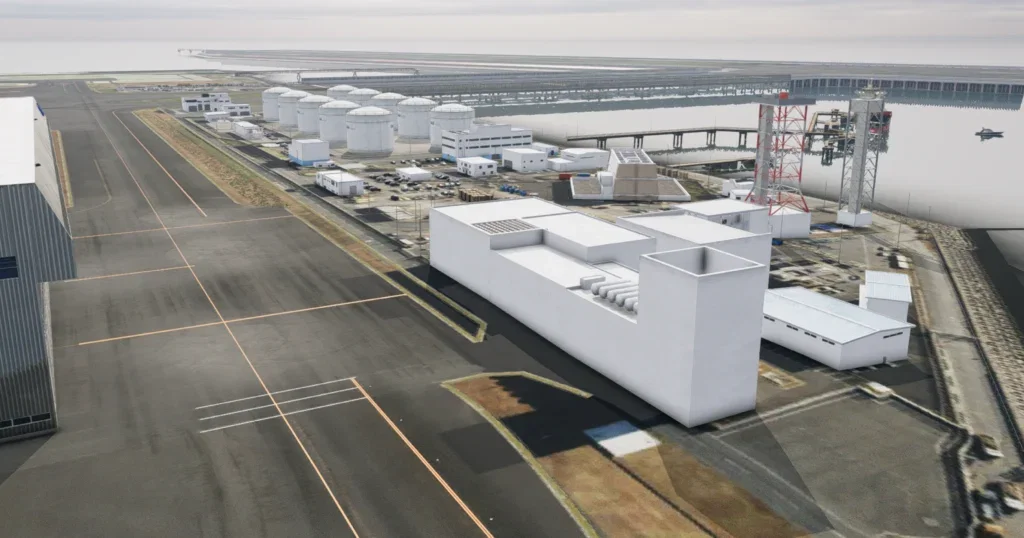 Área operacional do aeroporto Tokyo Haneda no X-Plane 12