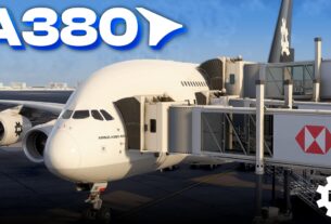 Trailer oficial do iniBuilds A380 Airliner para Microsoft Flight Simulator