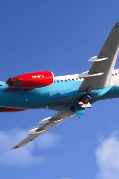 Just Flight F70/F100 Professional em voo no Microsoft Flight Simulator